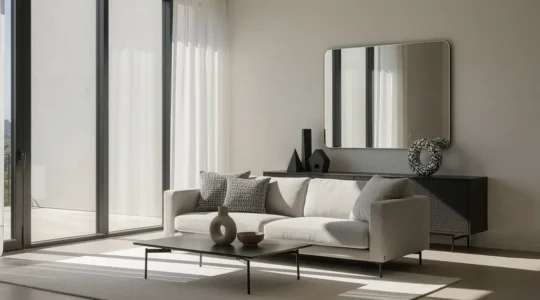 Salón reorganizado con más luz natural sin comprar muebles nuevos